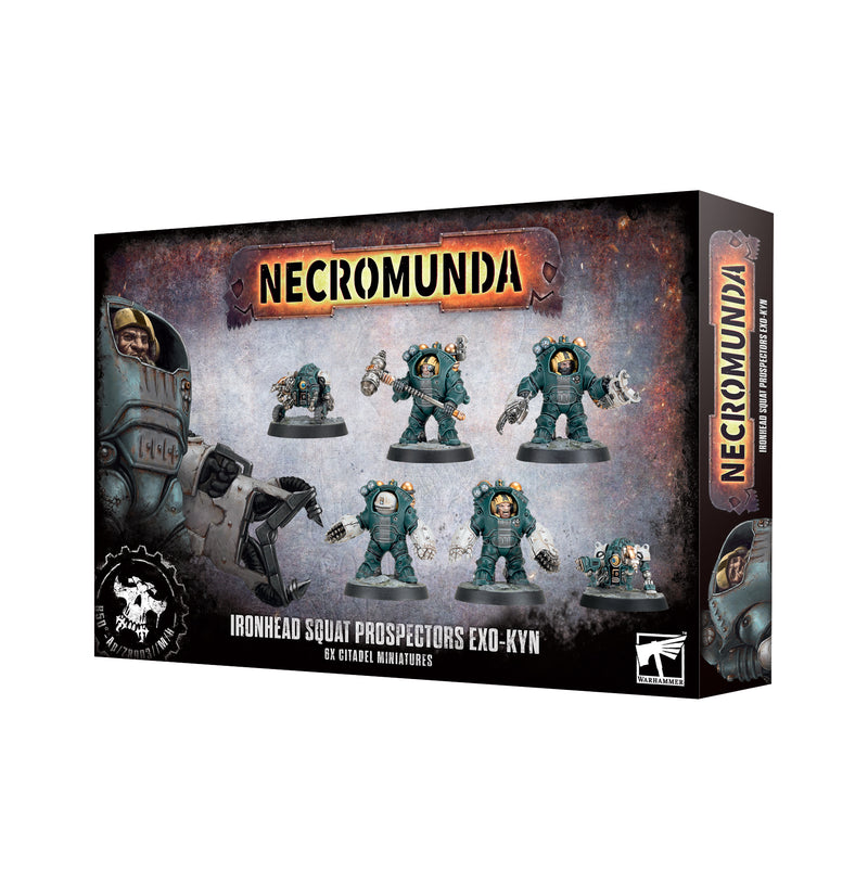 GW Necromunda Ironhead Squat Prospectors Exo-Kyn