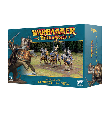 GW Warhammer The Old World Empire of Man Demigryph Knights