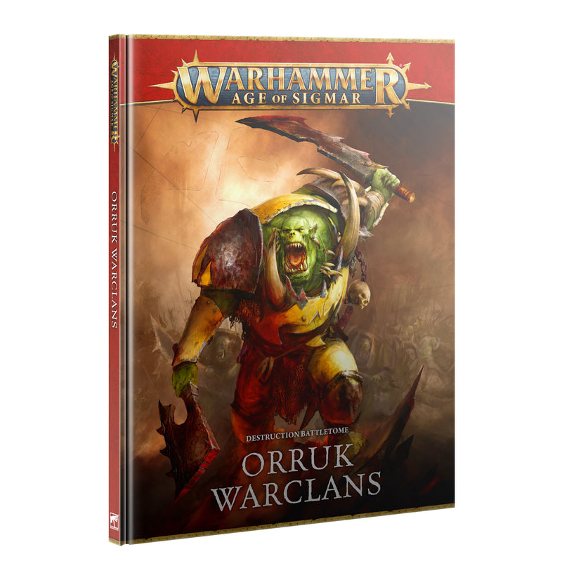 *Pre-Order* GW Age of Sigmar Orruk Warclans Battletome *Releases January 18th, 2025*