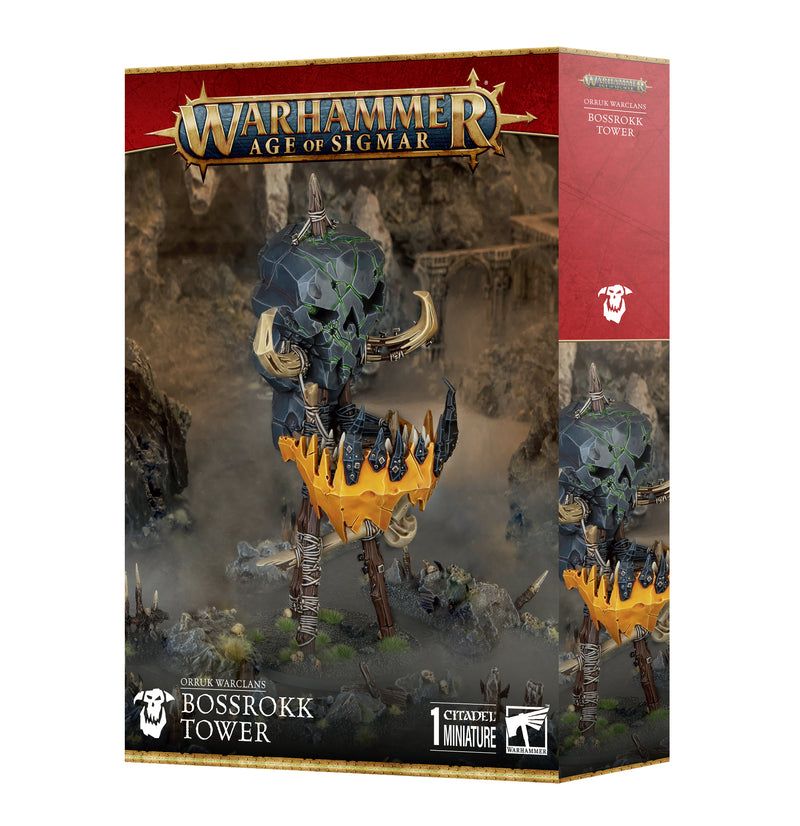 *Pre-Order* GW Age of Sigmar Orruk Warclans Bossrokk Tower/Skaregob Totem  *Releases January 18th, 2025*