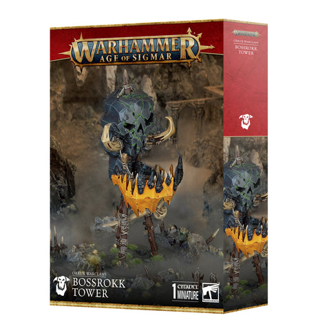 GW Age of Sigmar Orruk Warclans Bossrokk Tower/Skaregob Totem