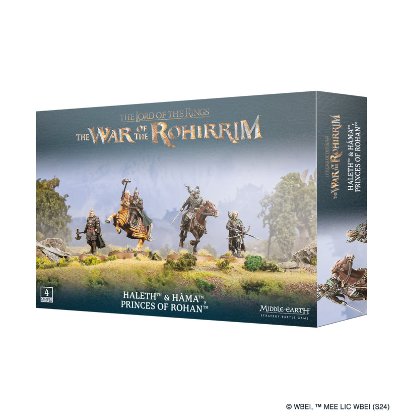 *Pre-Order* GW Middle-Earth Haleth and Hama Princes of Rohan *Releases January 25th, 2025*