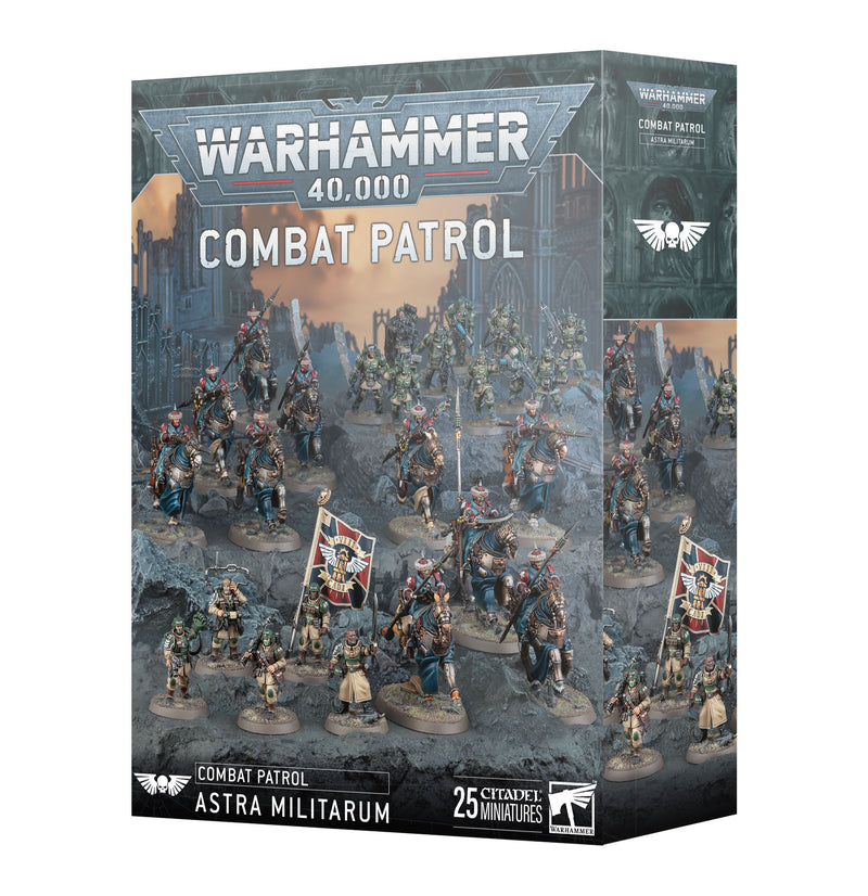 *Pre-Order* GW Warhammer 40K Astra Militarum Combat Patrol *Releases February 22nd, 2025*