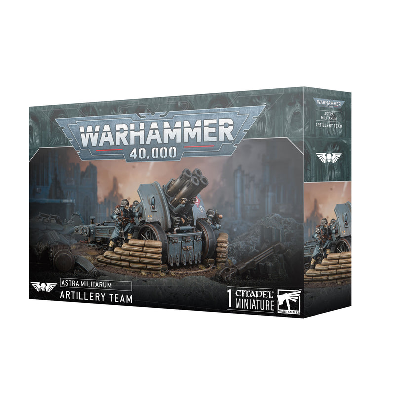 *Pre-Order* GW Warhammer 40K Astra Militarum Krieg Artillery Team *Releases February 22nd, 2025*