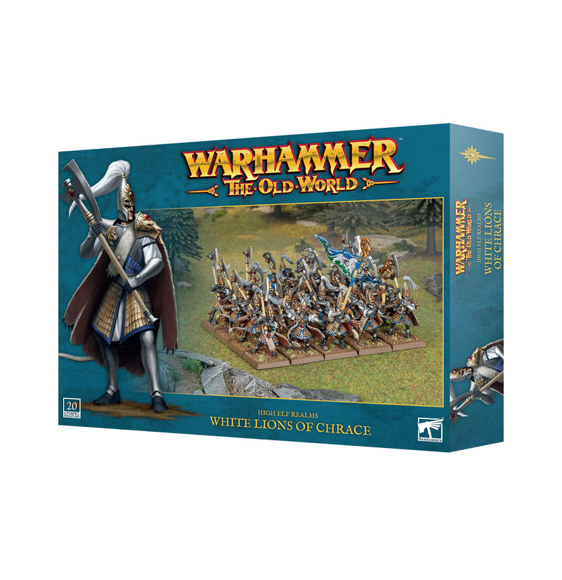 *Pre-Order*  GW Warhammer The Old World High Elf Realms White Lions of Chrace *Releases March 1st, 2025*