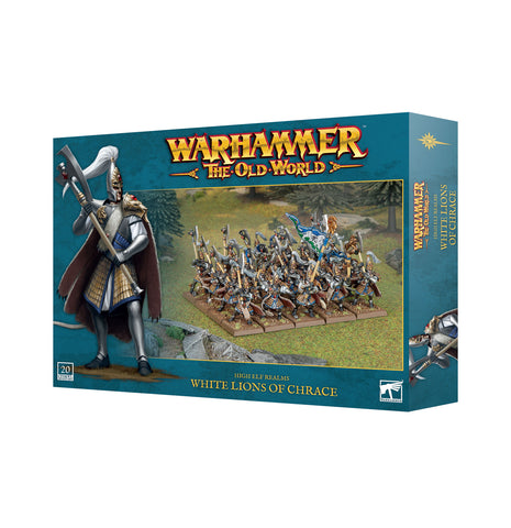 GW Warhammer The Old World High Elf Realms White Lions of Chrace