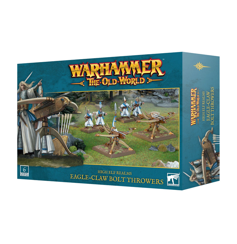 *Pre-Order* GW Warhammer The Old World High Elf Realms Eagle Claw Bolt Throwers *Releases March 1st, 2025*