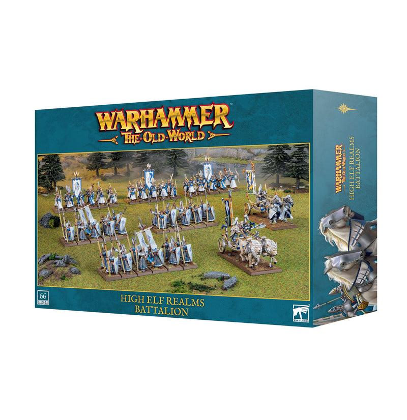 *Pre-Order* GW Warhammer The Old World High Elf Realms Battalion *Releases March 1st, 2025*