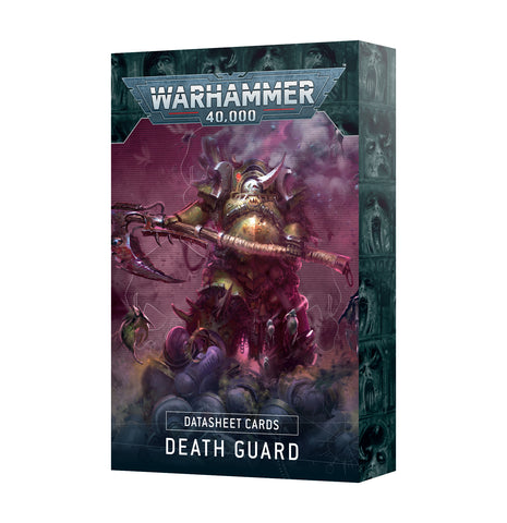 GW Warhammer 40K Death Guard Datasheet Cards