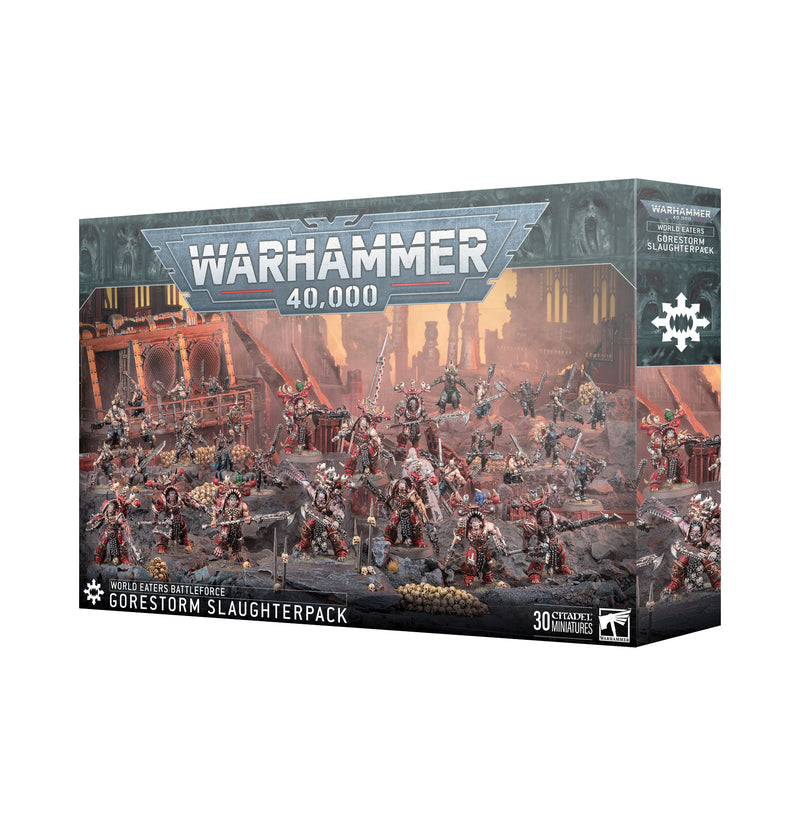 GW Warhammer 40k World Eaters Gorestorm Slaughterpack Battleforce