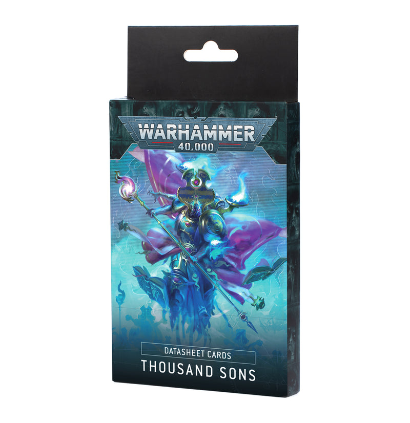 *Pre-Order*  GW Warhammer 40K Thousand Sons Datasheet Cards *Releases Saturday, May 31st*