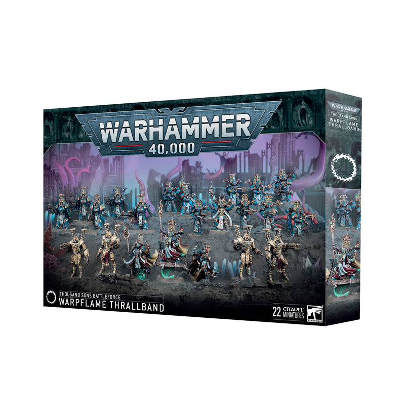 *Pre-Order*  GW Warhammer 40K Thousand Sons Warpflame Thrallband Battleforce  *Releases Saturday, May 31st*