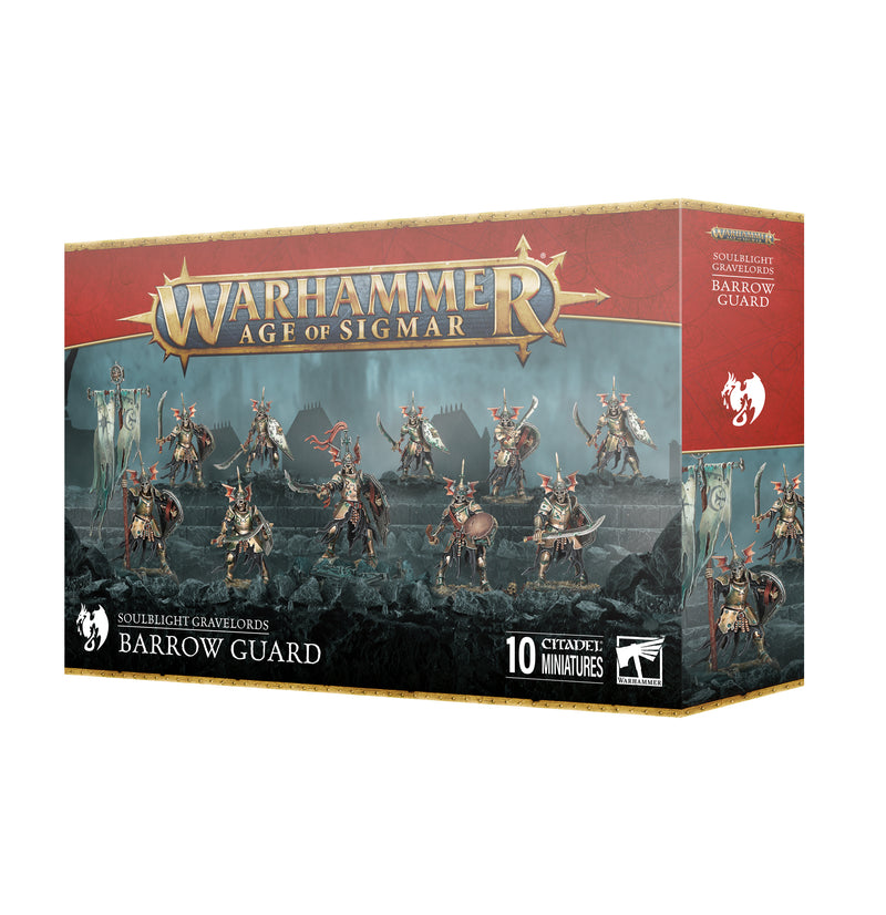 *Pre-Order* GW Age of Sigmar Soulblight Gravelords Barrow Guard *Releases Saturday, May 24th*