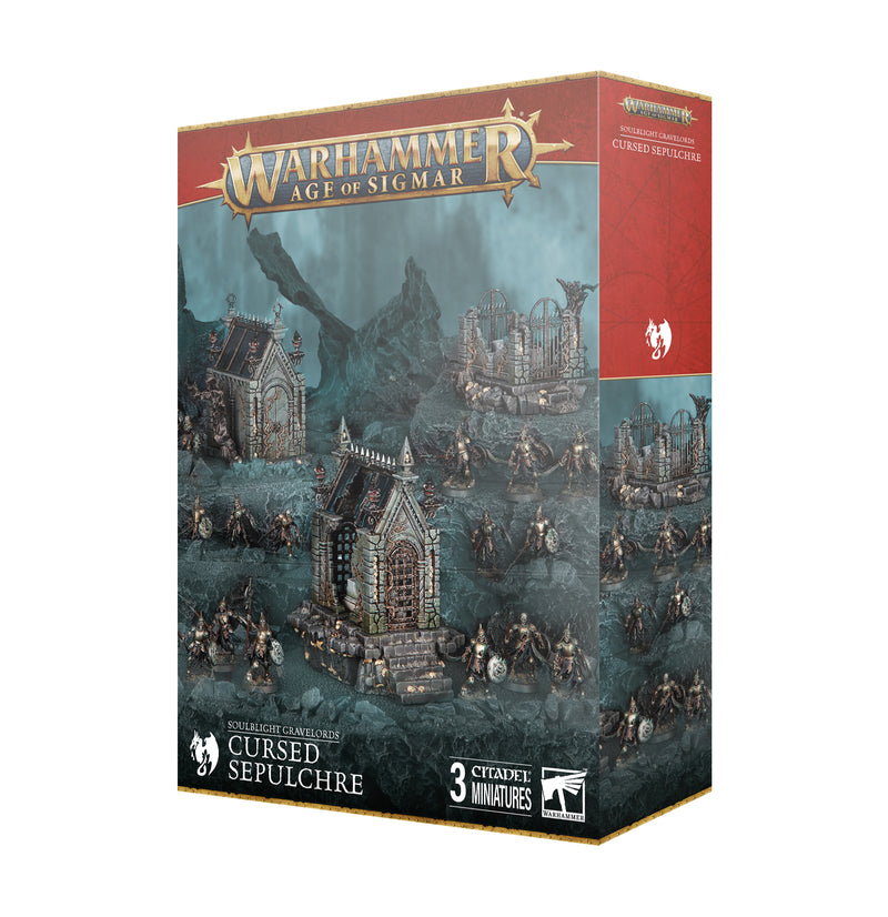 *Pre-Order* GW Age of Sigmar Soulblight Gravelords Cursed Sepulchre / Nighthaunt Nexus of Grief *Releases Saturday, May 24th*