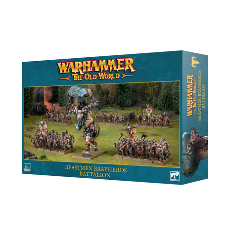 GW Warhammer The Old World Beastmen Brayherds Battalion