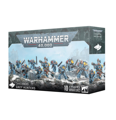 GW Warhammer 40K Space Wolves Grey Hunters