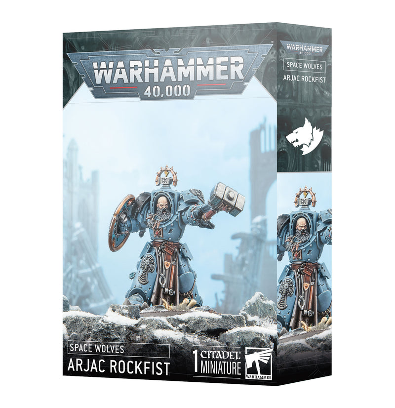 GW Warhammer 40K Space Wolves Arjac Rockfist