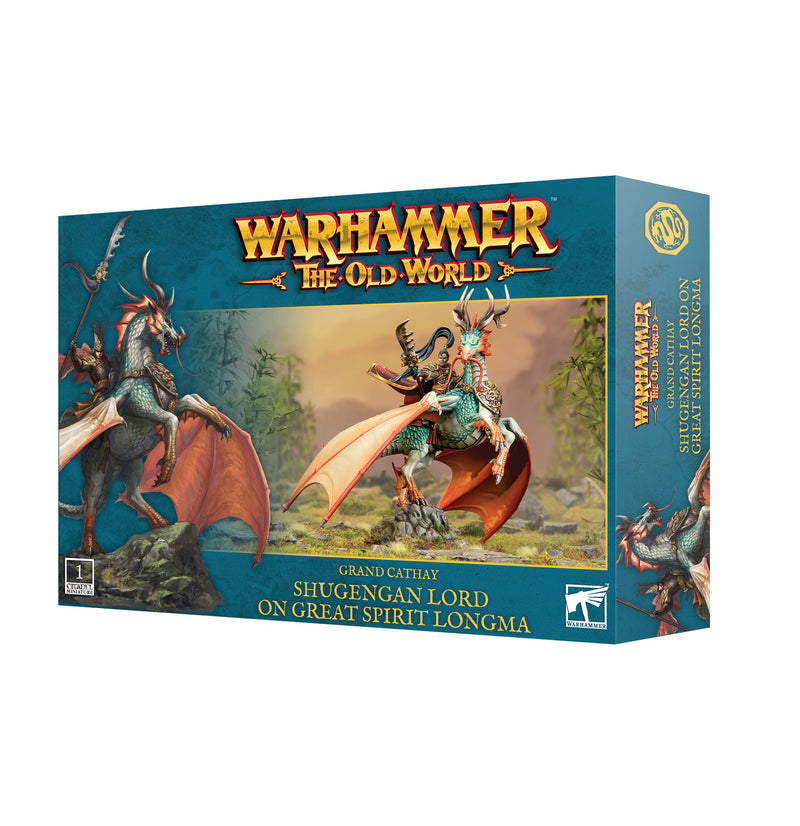 GW Warhammer The Old World Grand Cathay Shugengan Lord on Great Spirit Longma