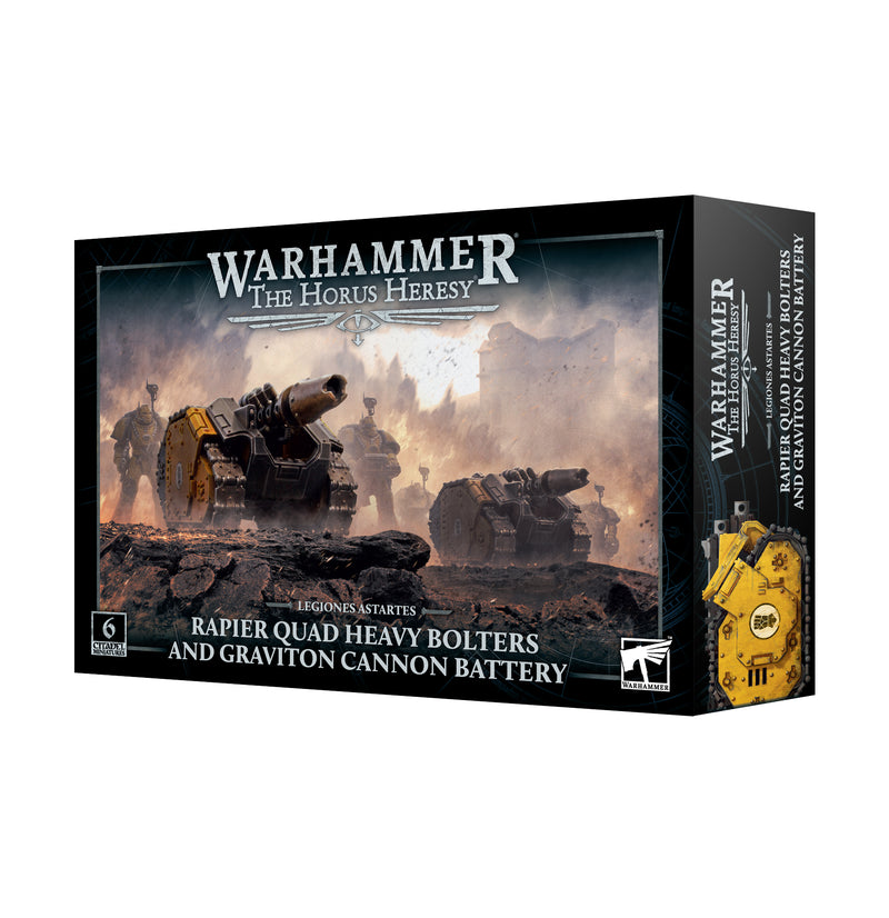 GW Warhammer Horus Heresy Legiones Astartes Rapier Quad Heavy Bolters / Graviton Cannon Battery
