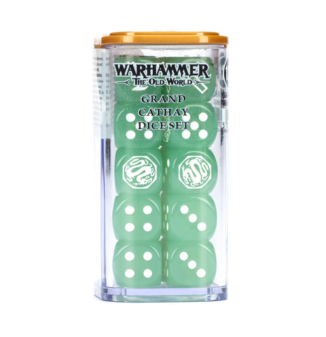GW Warhammer The Old World Grand Cathay Dice Set
