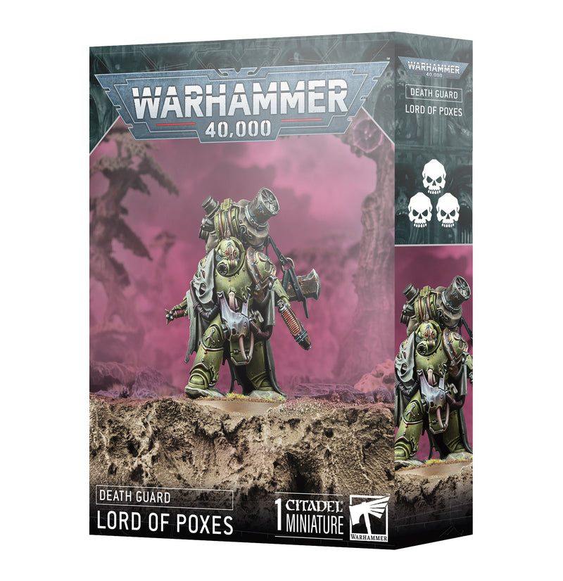 *Pre-Order* GW Warhammer 40K Death Guard Lord of Poxes *Releases Saturday, August 23rd, 2025*