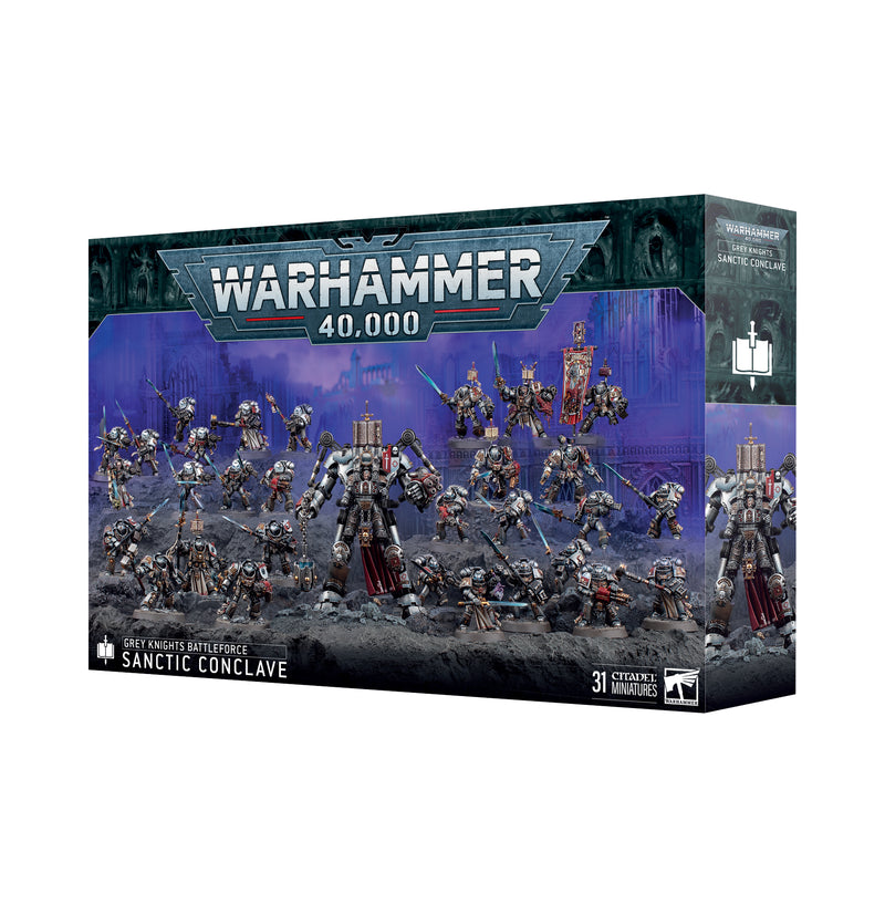 GW Warhammer 40K Grey Knights Battleforce Sanctic Conclave