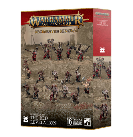 GW Age of Sigmar Blades Of Khorne Regiments of Renown The Red Revelation