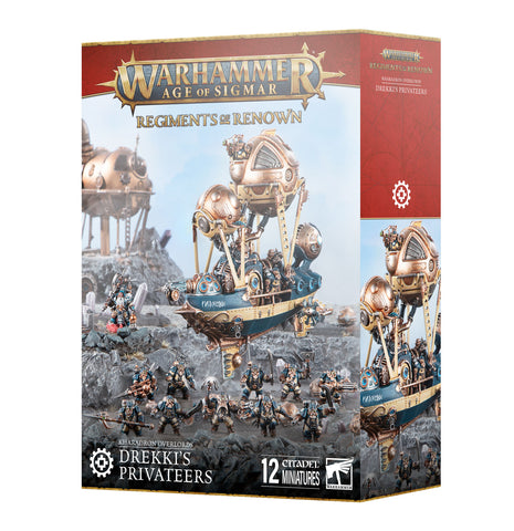 GW Age of Sigmar Kharadron Overlords Regiments of Renown Drekki's Privateers