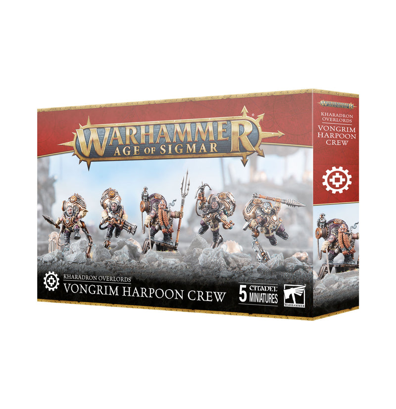 GW Age of Sigmar Kharadron Overlords Vongrim Harpoon Crew / Vongrim Salvagers