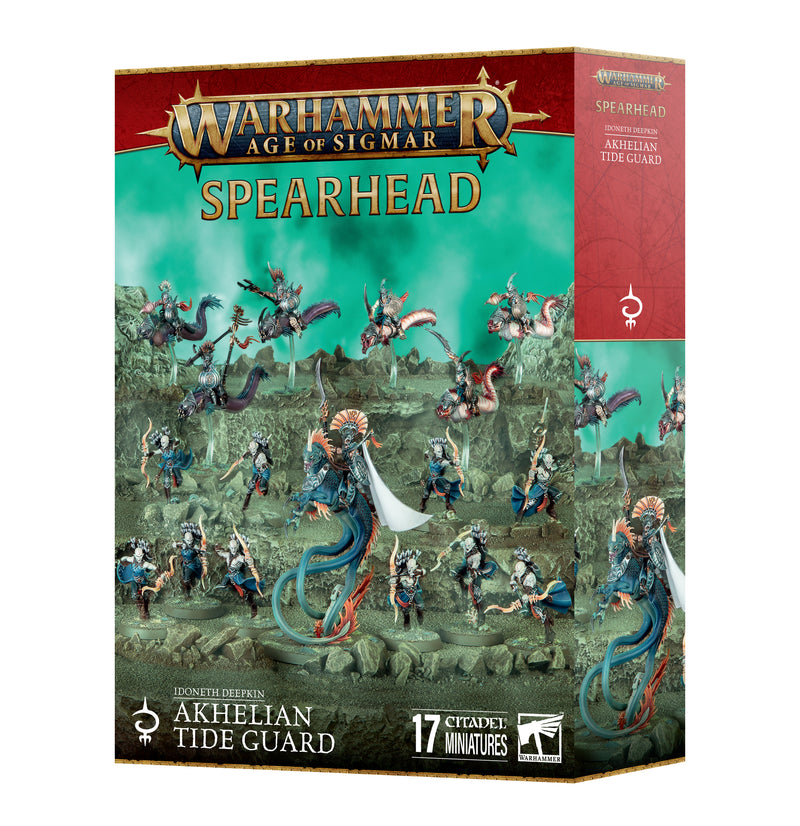 GW Age of Sigmar Idoneth Deepkin Spearhead Akhelian Tide Guard