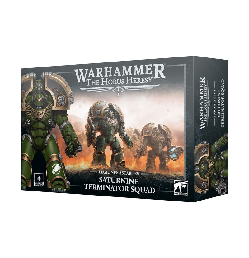 GW Warhammer Horus Heresy Legiones Astartes Saturnine Terminator Squad