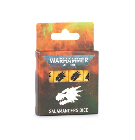 GW Warhammer 40K Salamanders Dice