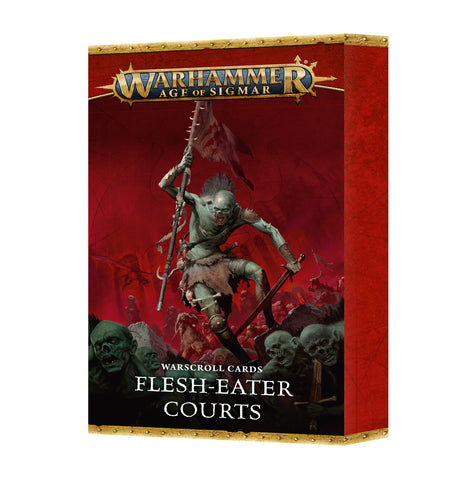 GW Age of Sigmar Flesh-Eater Courts Warscroll Cards