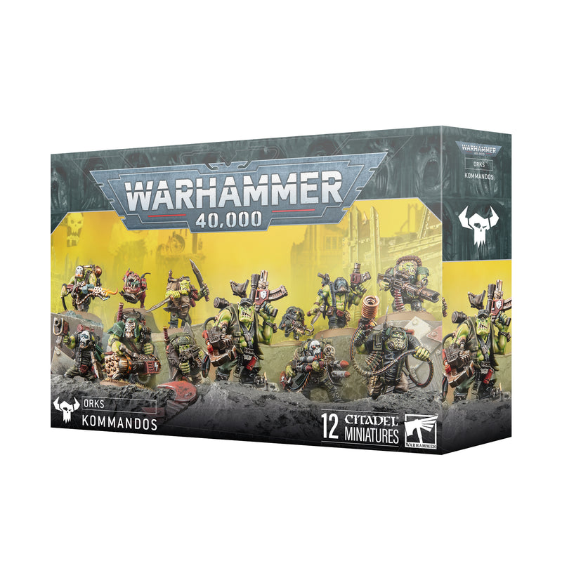 *Pre-Order* GW Warhammer 40K Orks Kommandos *Releases Saturday, September 13th*