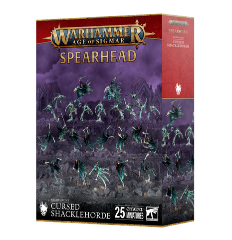 GW Age of Sigmar Nighthaunt Spearhead Cursed Shacklehorde