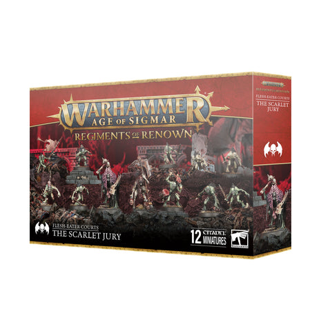 GW Age of Sigmar Flesh-Eater Courts Regiment of Renown The Scarlet Jury