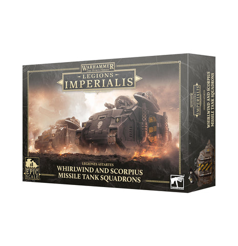 GW Legions Imperialis Legiones Astartes Whirlwind and Skorpius Missile Tank Squadron