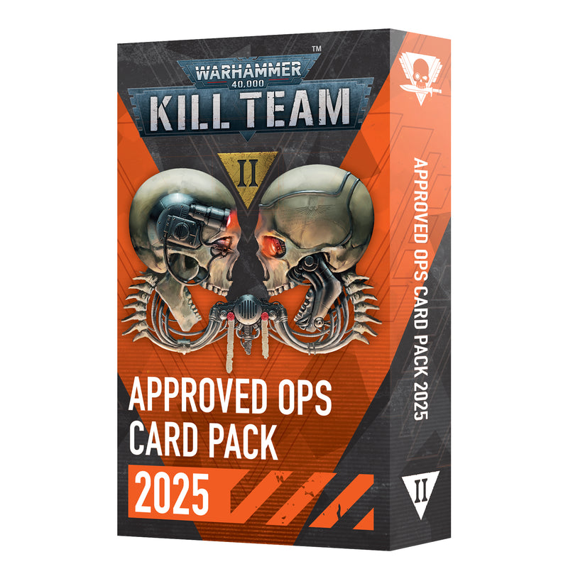 *Pre-Order* GW Kill Team Approved Ops Card Pack 2025 *Releases Saturday, September 20th*