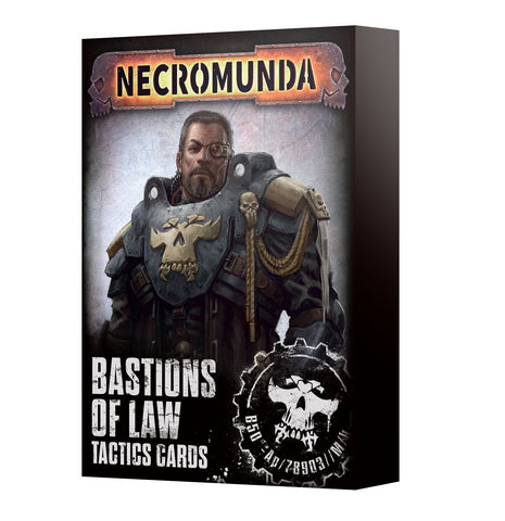 GW Necromunda Bastions of Law Tactics Cards