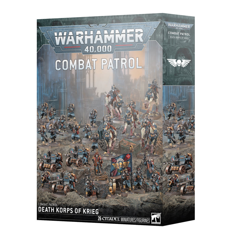 *Pre-Orer* GW Warhammer 40K Astra Militarum Death Korps of Krieg Combat Patrol *Releases Saturday, October 11th*