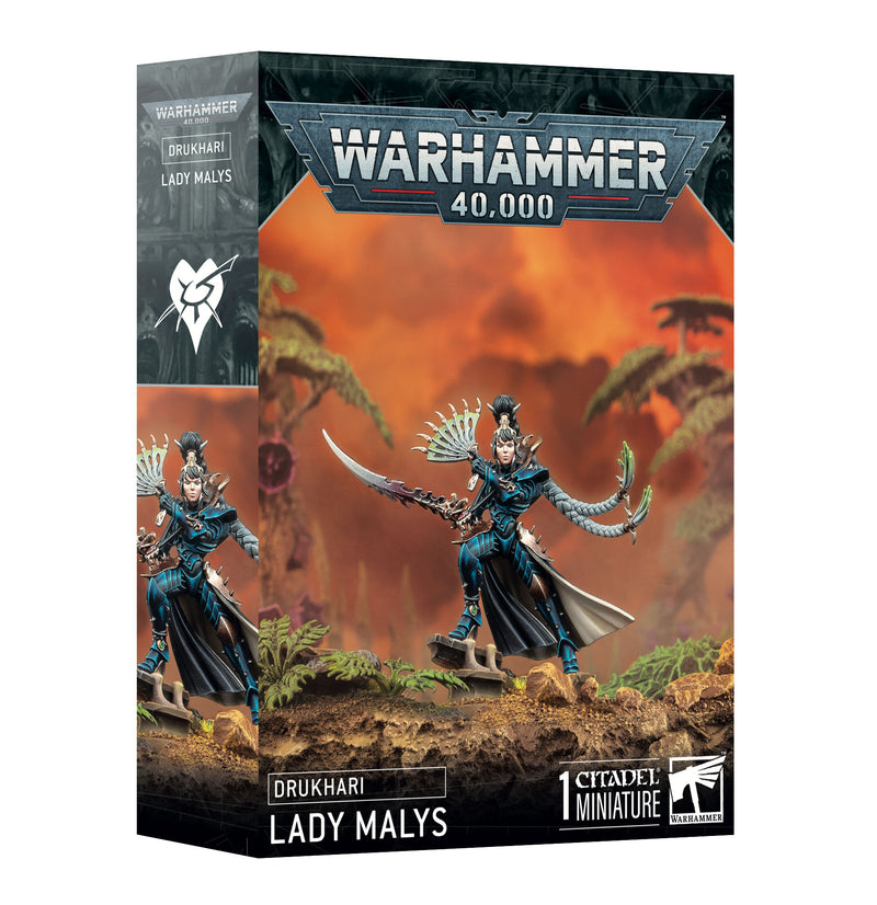 *Pre-Orer* GW Warhammer 40K Drukhari Lady Malys *Releases Saturday, October 11th*