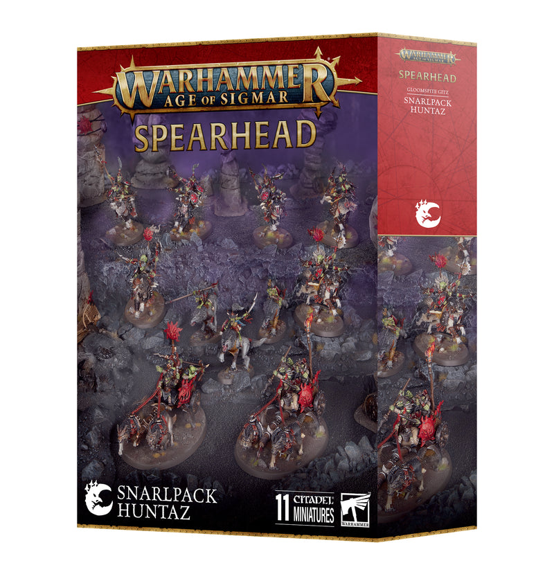 *Pre-Order* GW Age of Sigmar Gloomspite Gitz Spearhead Snarlpack Huntaz *Releases Saturday, September 27th*