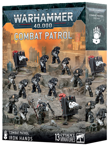 GW Warhammer 40K Iron Hands Combat Patrol