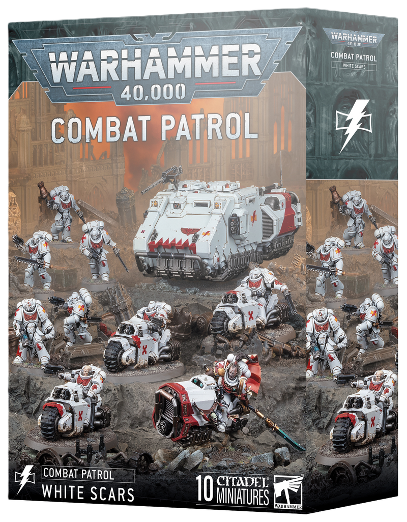 *Pre-Order* GW Warhammer 40K White Scars Combat Patrol *Releases Saturday, October 25th*