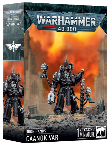 GW Warhammer 40K Iron Hands Caanok Var