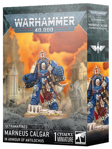 *Pre-Order* GW Warhammer 40K Ultramarines Marneus Calgar in Armour of Antilochus *Releases Saturday, November 8th*