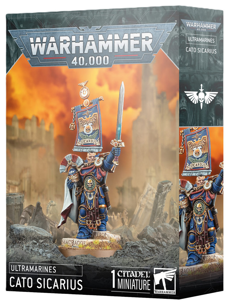 *Pre-Order* GW Warhammer 40K Ultramarines Cato Sicarius *Releases Saturday, November 8th*