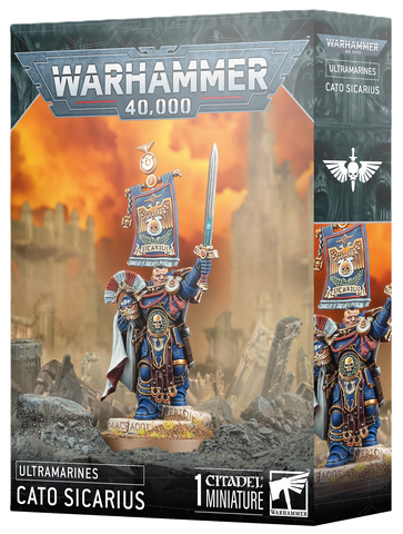 *Pre-Order* GW Warhammer 40K Ultramarines Cato Sicarius *Releases Saturday, November 8th*