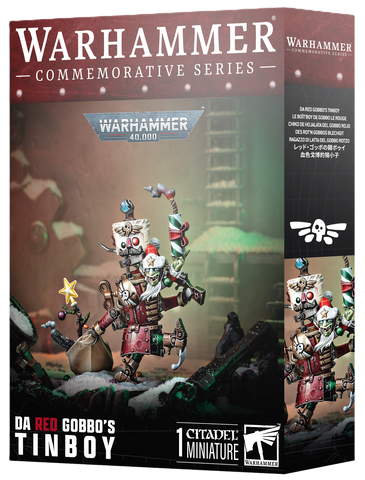 *Pre-Order* GW Warhammer 40K Orks Da Red Gobbo's Tin Boy *Releases Saturday, November 8th*