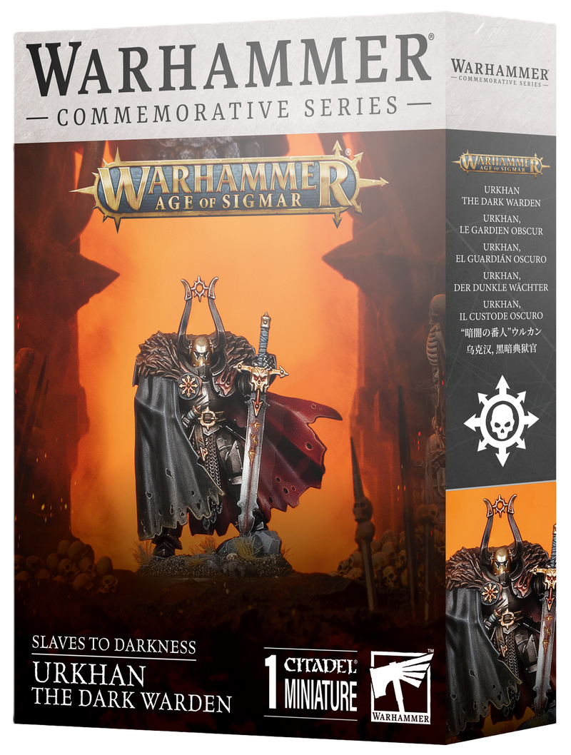 *Pre-Order* GW Age of Sigmar Slaves to Darkness Urkhan the Dark Warden *Releases Saturday, October 25th*